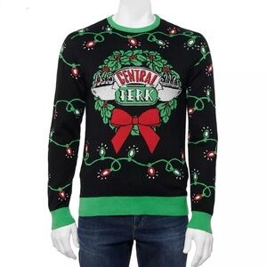 FRIENDS Central Perk ugly Christmas sweater size XXL